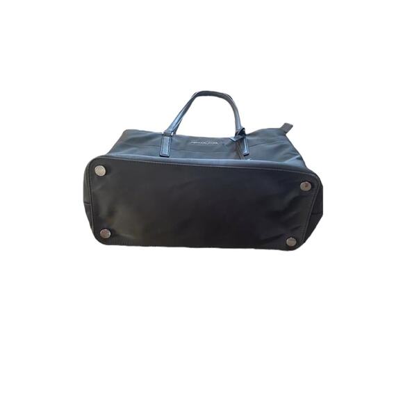 Michael Kors Gray Nylon Shoulder Bag Medium Size Purse - Picture 2 of 5